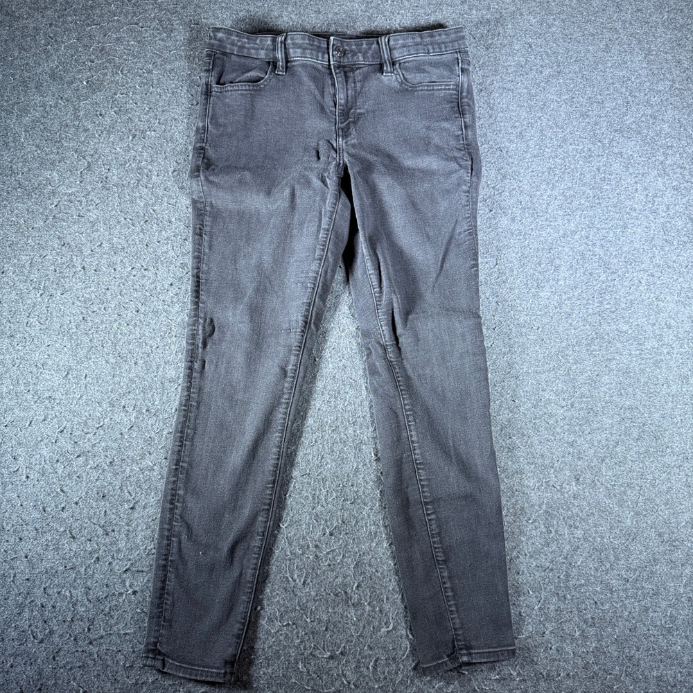American Eagle Next Level Stretch Skinny Jeans Faded Black Size 10 Regular
